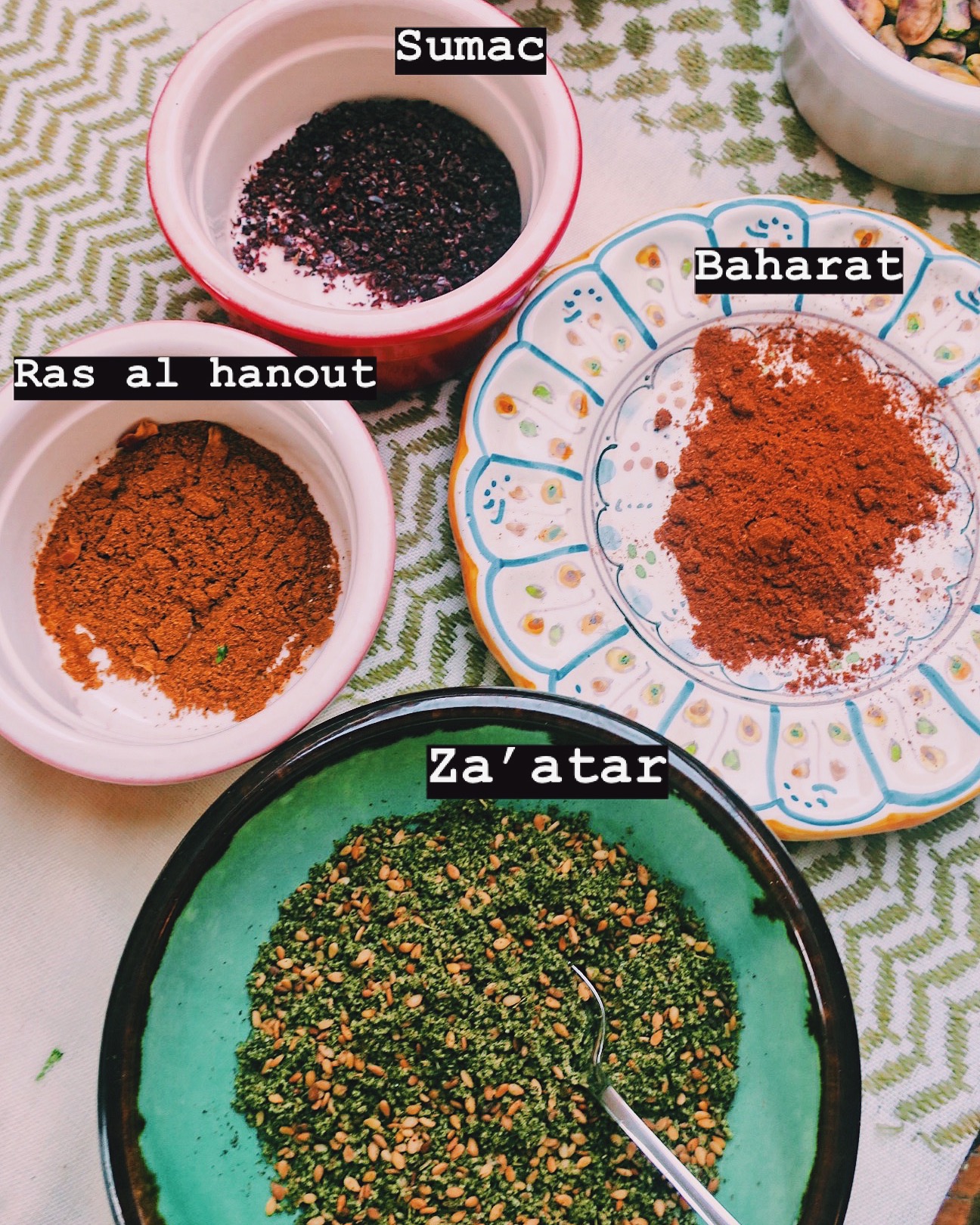 spices with names
