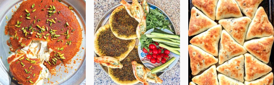 Bateekh  Jebneh Palestinian diaspora food